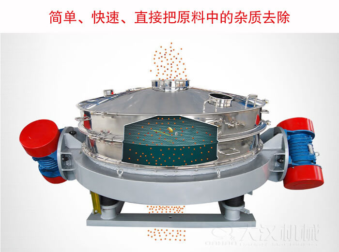 直排篩可用于粉末、顆粒的粗略篩分和除雜